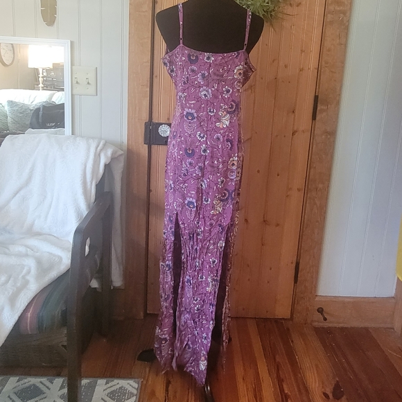 Wonderly XL maxi bodycon zip up dress with high slits - Picture 5 of 7